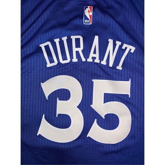 NBA Adidas Golden State Warriors Durant Jersey - Picture 4 of 7